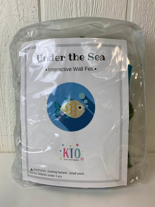 used KTO Under The Sea Interactive Felt Set