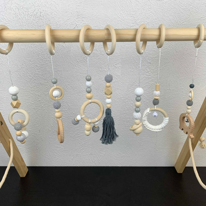 secondhand Wooden Baby Gym
