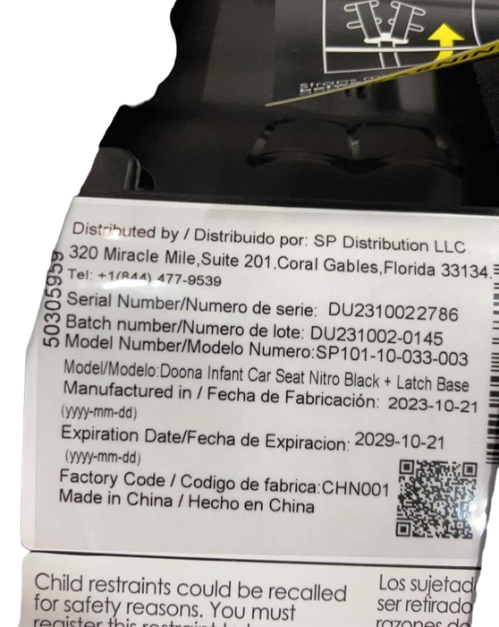 Shop Doona Infant Car Seat & Stroller Combo, Nitro Black, 2023 at Goodbuygears