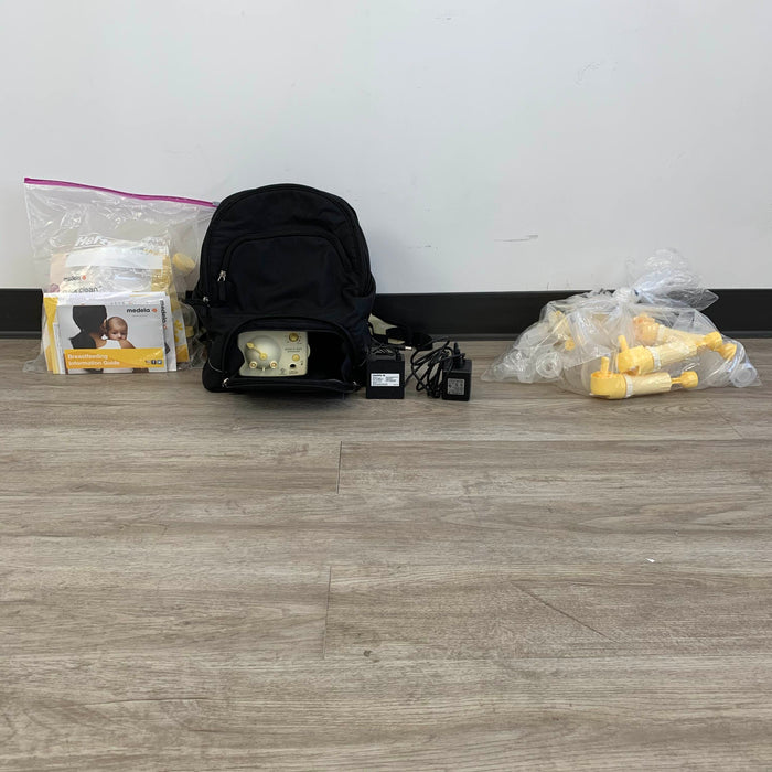secondhand Medela Pump In Style Advanced Breast Pump Backpack, With Accessories