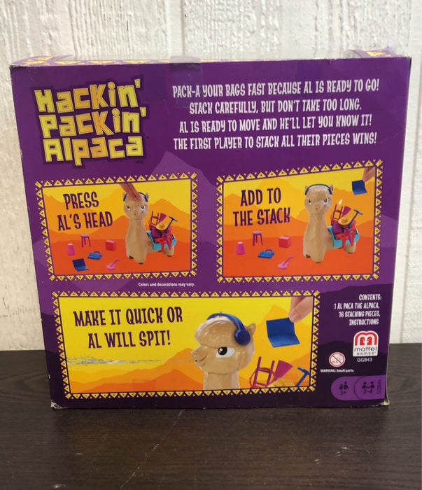 used Mattel Hackin Packin Alpaca