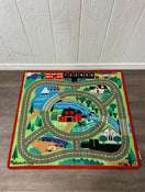 used Melissa & Doug Round The Town Road Rug & Car Set