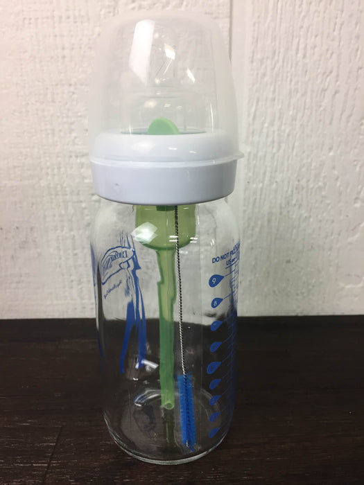 secondhand Dr. Brown's Glass Bottle, 9 Oz.