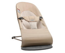 Shop BabyBjorn Bouncer Balance Soft, Dark Gray Frame, Khaki/Beige at Goodbuygears