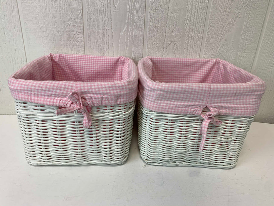 used BUNDLE Storage Baskets