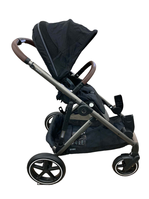Shop Cybex Gazelle S Modular Stroller, 2023, Taupe Frame, Moon Black at Goodbuygears