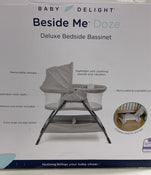 Shop Baby Delight Beside Me Doze Deluxe Bedside Bassinet, Pebble Grey at Goodbuygears