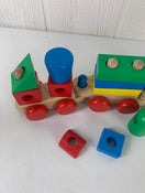secondhand Melissa & Doug Wooden Stacking Train