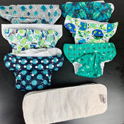 used BUNDLE Cloth Diapers