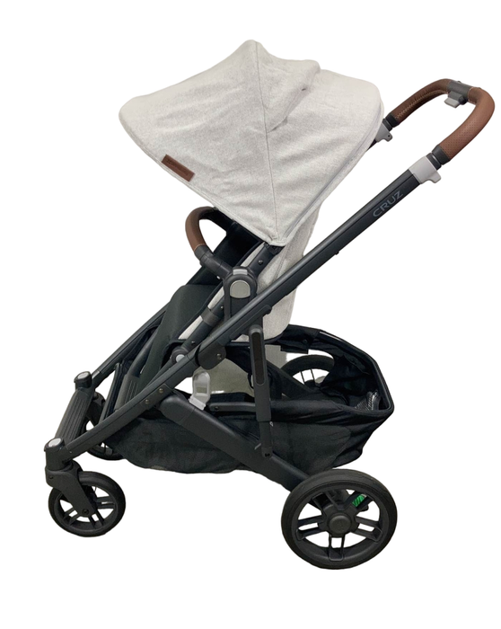 Shop UPPAbaby CRUZ V2 Stroller, 2022, Anthony (White & Grey Chenille) at Goodbuygears