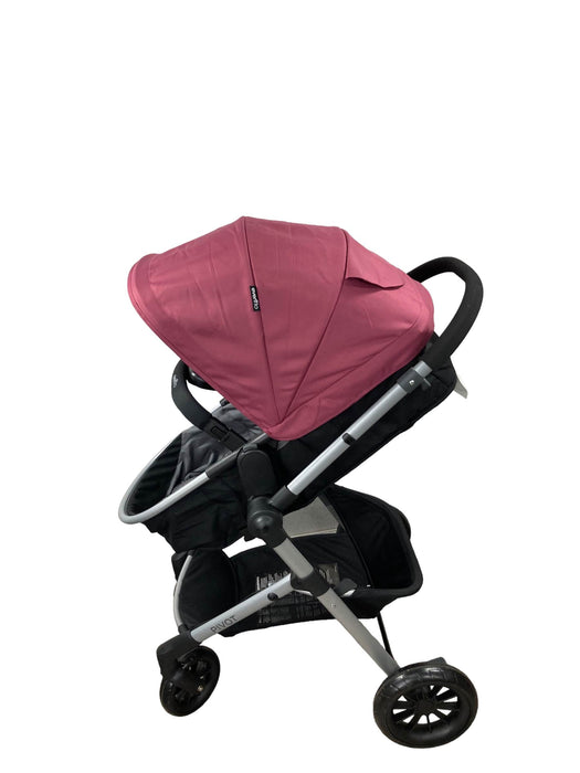 Shop Evenflo Pivot Modular Travel System Stroller, 2022, Dusty Rose Pink at Goodbuygears