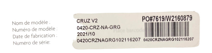 Shop UPPAbaby CRUZ V2 Stroller, Gregory (Blue Melange), 2021 at Goodbuygears