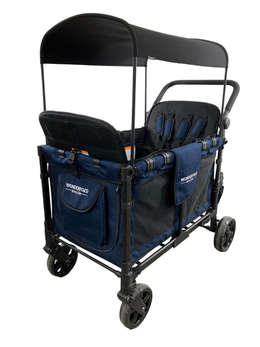 Shop Wonderfold W4 Elite Stroller Wagon, Noble Navy, 2022 at Goodbuygears