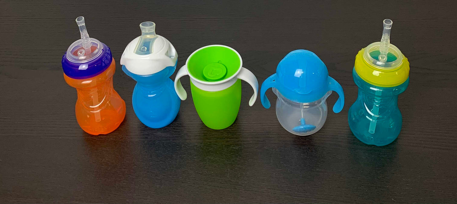 used BUNDLE Sippy Cups