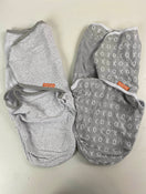 used SwaddleMe Original Swaddle Wrap With Easy Change 2pk, Small/medium 0-3 months