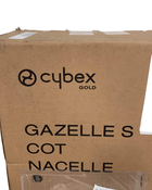 Shop Cybex Gazelle S Cot, Moon Black at Goodbuygears