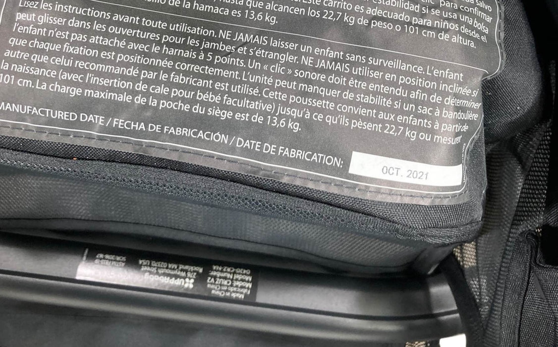 Shop UPPAbaby CRUZ V2 Stroller, Jake (Black), 2021 at Goodbuygears