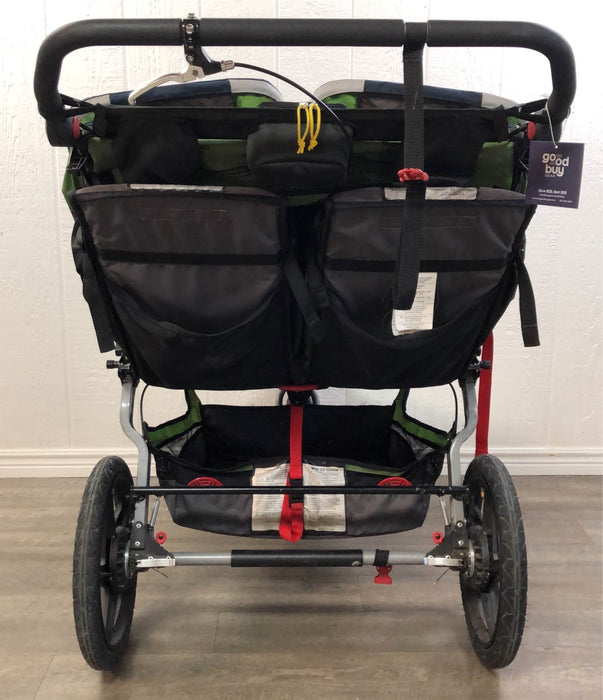 Shop BOB Revolution Duallie Stroller, 2015, Green, Pro at Goodbuygears