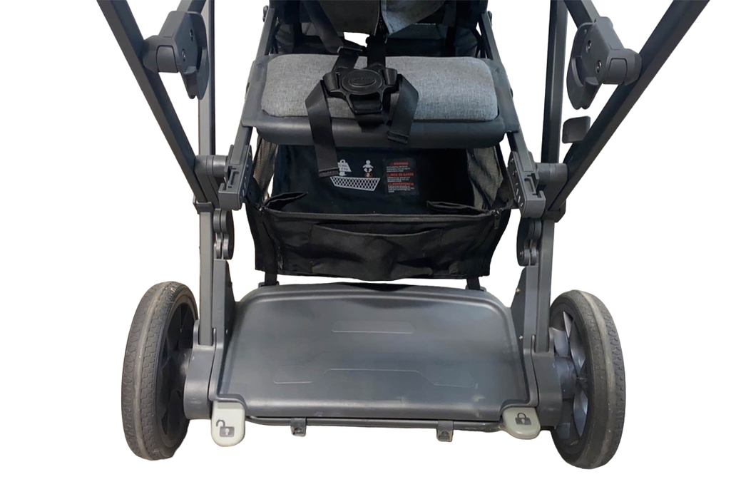 Shop Joovy Caboose S Too Sit And Stand Double Stroller, 2018, Black Melange at Goodbuygears