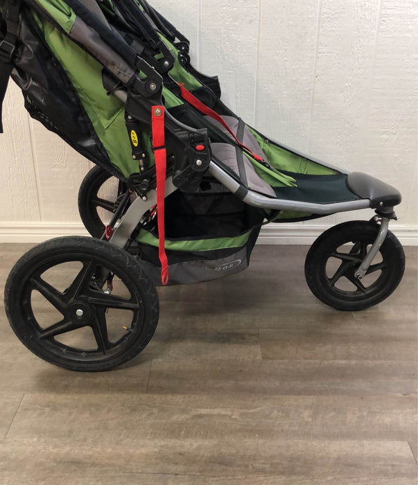 Shop BOB Revolution Duallie Stroller, 2015, Green, Pro at Goodbuygears