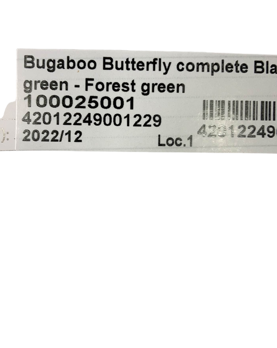 Shop Bugaboo Butterfly Stroller, Forest Green, 2022 at Goodbuygears