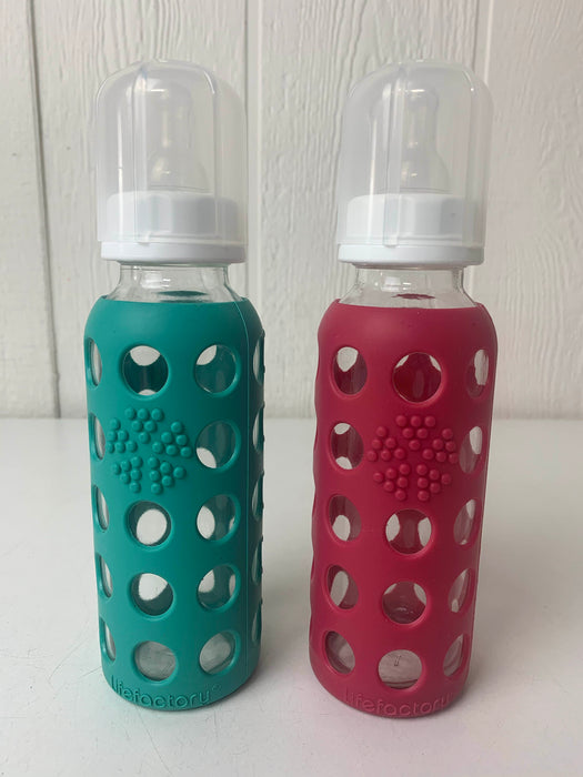 used Lifefactory Glass Bottles