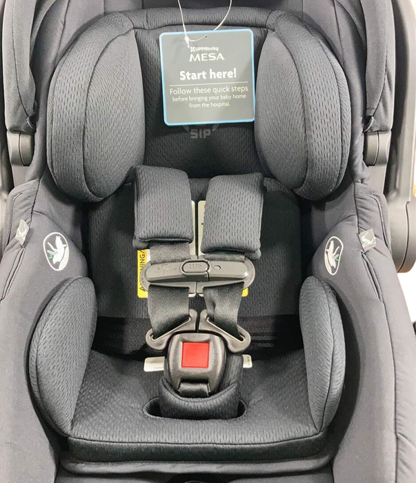Shop UPPAbaby MESA V2 Infant Car Seat, 2022, Jake (Black) at Goodbuygears