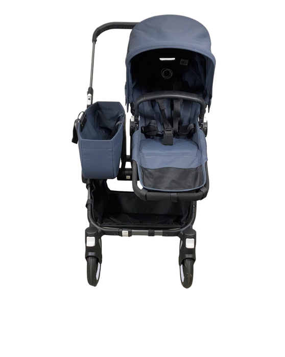 Shop Bugaboo Donkey 5 Mono Stroller, 2022, Graphite, Stormy Blue, Stormy Blue at Goodbuygears