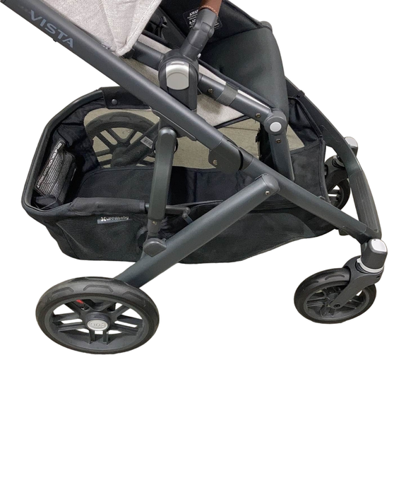 used UPPAbaby VISTA V2 Stroller, 2022, Anthony (White & Grey Chenille)