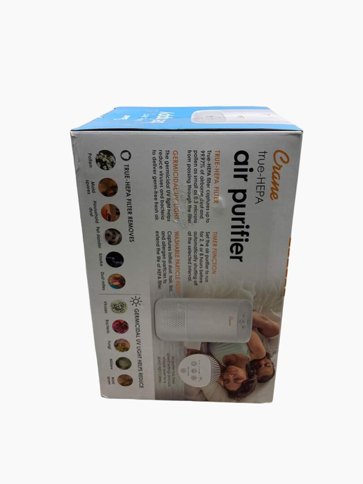 Shop Crane True HEPA Filter Air Purifier at Goodbuygears