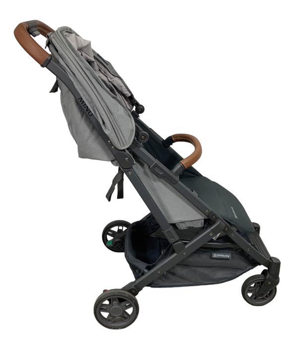 Shop UPPAbaby MINU V2 Stroller, 2022, Greyson (Charcoal Melange) at Goodbuygears