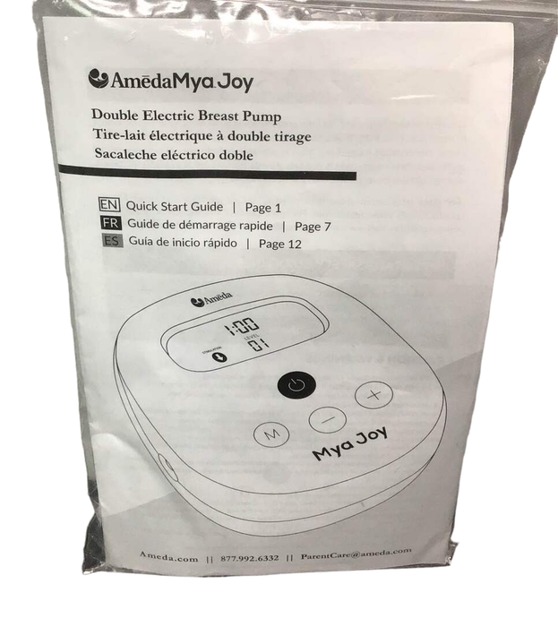 used Ameda MYA Joy Double Electric Breast Pump