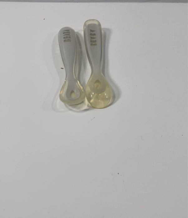 used Beaba First Stage Silicone Spoons