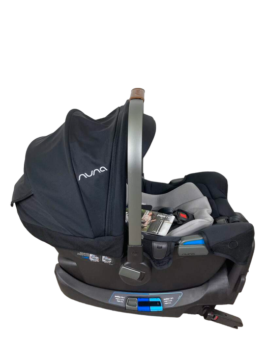 Shop Nuna PIPA rx Infant Car Seat, 2021, Caviar at Goodbuygears