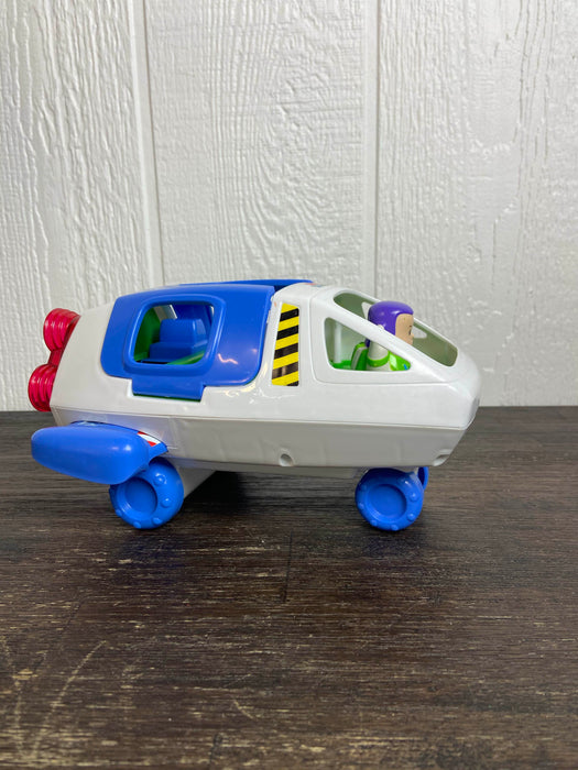 used Fisher Price Little People Buzz Light Year Space Ship