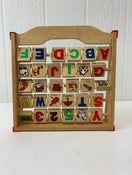 secondhand Flip-A-Block Alphabet Abacus