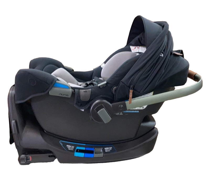 Shop Nuna PIPA rx Infant Car Seat, 2023, Caviar at Goodbuygears