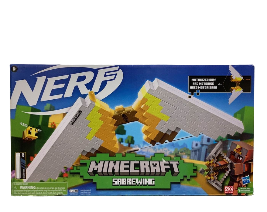 used Nerf Minecraft Sabrewing