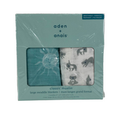 Shop Aden + Anais Large Cotton Muslin Swaddle, 2 Pack, Now + Zen at Goodbuygears