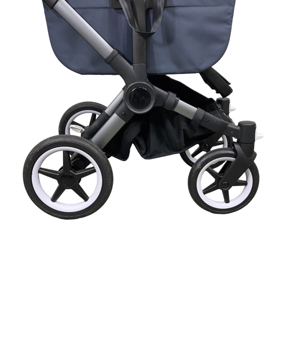 Shop Bugaboo Donkey 5 Mono Stroller, 2022, Graphite, Stormy Blue, Stormy Blue at Goodbuygears