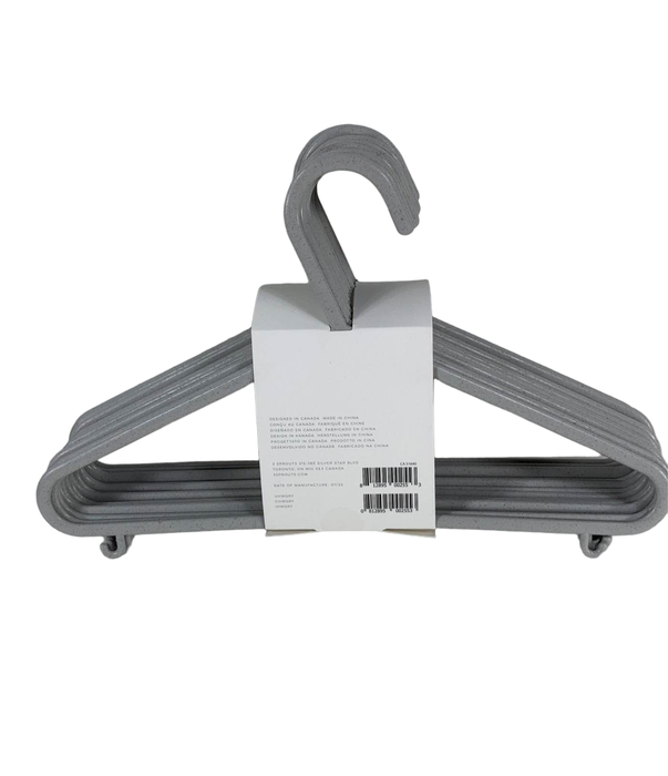 Shop 3 Sprouts 15 Pack Baby Wheat Straw Plastic Hangers, Grey at Goodbuygears