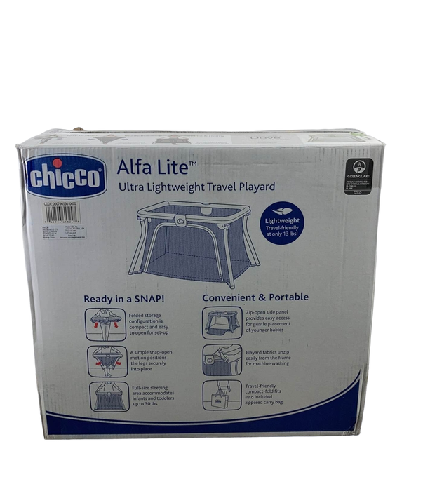 Shop Chicco Alfa Lite Lightweight Travel Playard, Dove at Goodbuygears