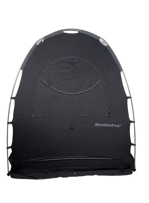 Shop SlumberPod 3.0 Sleep Canopy, Black with Grey Accents at Goodbuygears