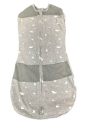 used Happiest Baby Sleepea Swaddle, Large, Graphite Gray Planets