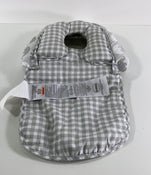 secondhand Boppy Noggin Nest Head Support, Gray Elephant Plaid