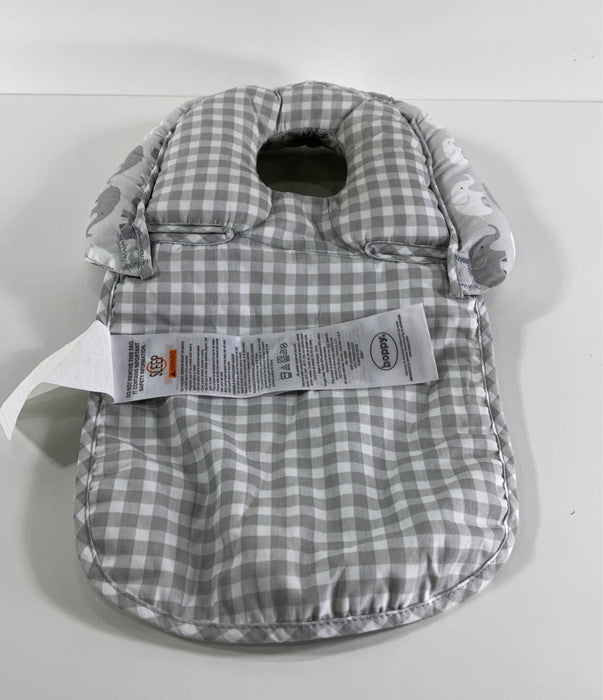 secondhand Boppy Noggin Nest Head Support, Gray Elephant Plaid