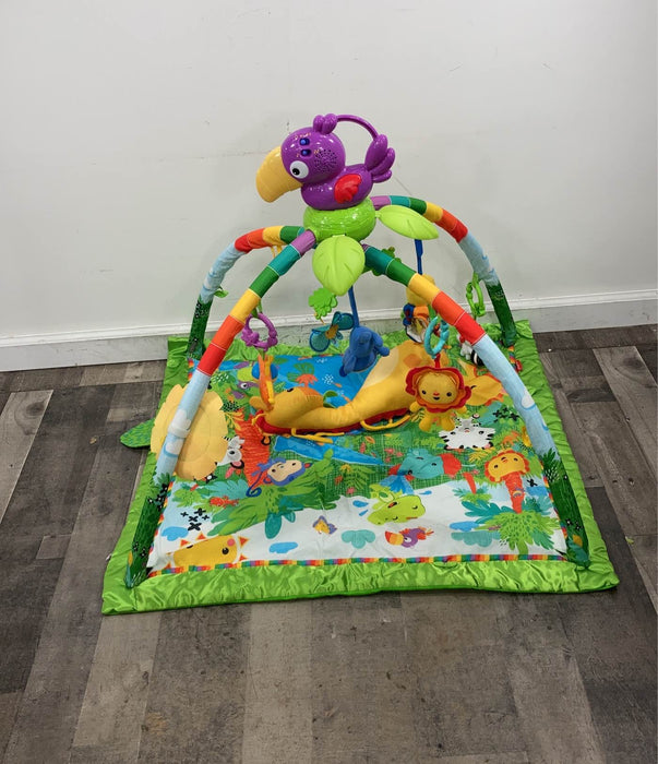 Shop Fisher Price Rainforest Melodies and Lights Deluxe Gym at Goodbuygears