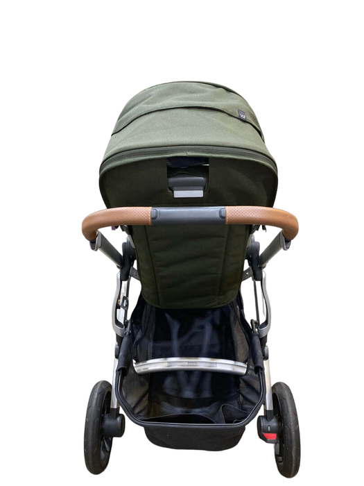 Shop UPPAbaby VISTA V2 Double Stroller, 2019, Hazel (Olive Green ) at Goodbuygears