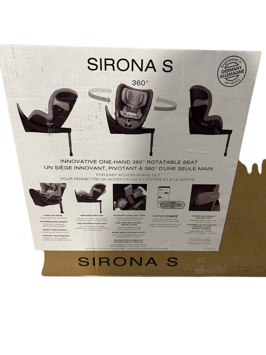 Shop Cybex Sirona S With SensorSafe Convertible Car Seat, 2021, Urban Black at Goodbuygears