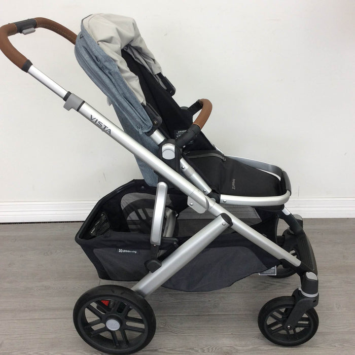 Shop UPPAbaby VISTA V2 Stroller, Gregory (Blue Melange) at Goodbuygears